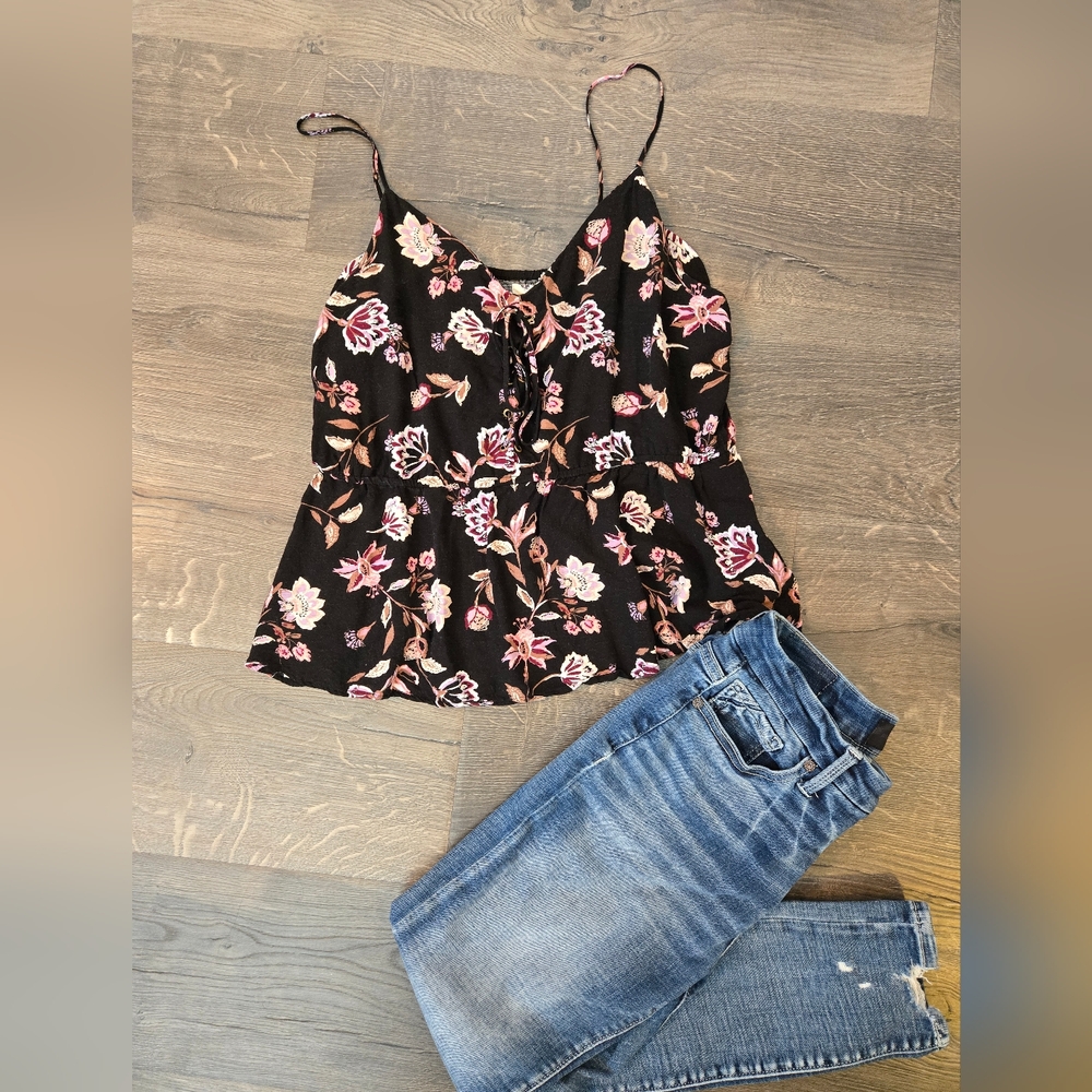Maurices floral tank top